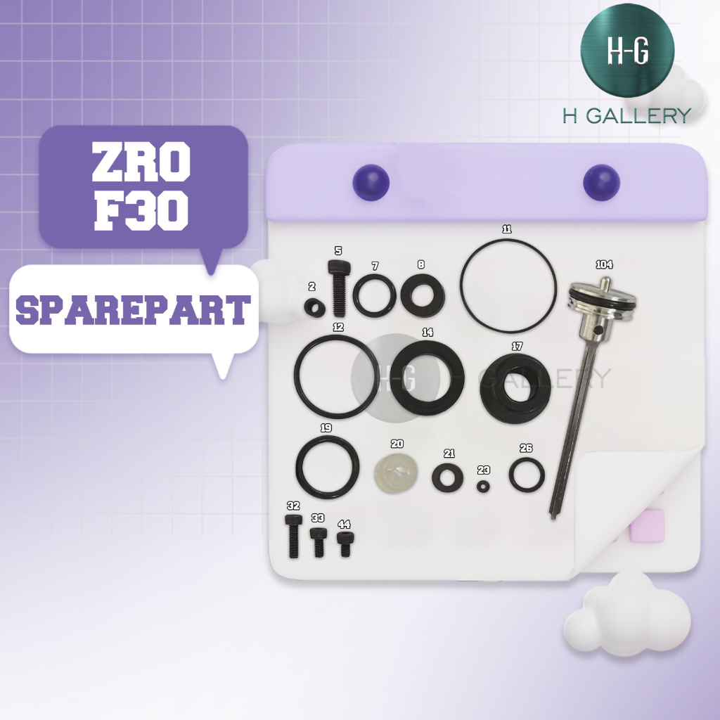 ZRO - F 30 SPARE PARTS ALL TYPES / F30 / SPARE PART ZRO F-30 ALL TYPES