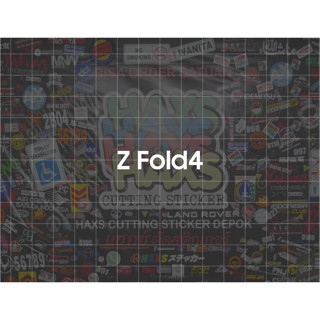 สติกเกอร์ตัด Z Fold 4 ขนาด 4 ซม. สําหรับรถยนต์ รถจักรยานยนต์