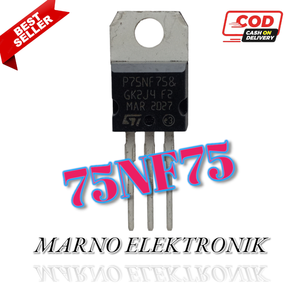 ไอซี TRANSISTOR 75NF75 75 NF 75 ORI ดั้งเดิม