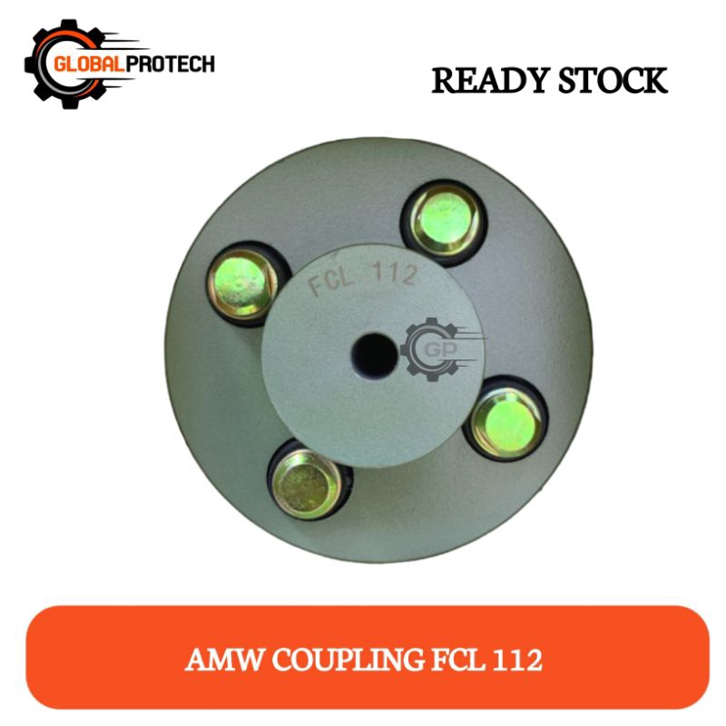 MESIN AMW FCL 112 ข้อต่อเกียร์ FCL เครื่องยนต์ Dynamo FCL112 เข้าร่วมเหล็กคู่