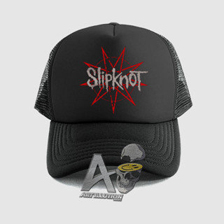 Distro Net Trucker Hat - Slipknot Band โลโก้ล่าสุด พรีเมี่ยม