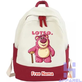 Lotso TOY STORY กระเป๋าเป้สะพายหลัง สําหรับเด็ก