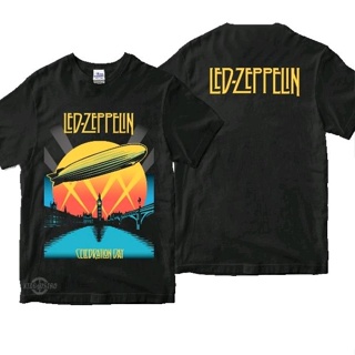 Zeppelin CELEBRATION เสื้อยืดลําลอง แขนสั้น พิมพ์ลาย Zeppelin rock n roll