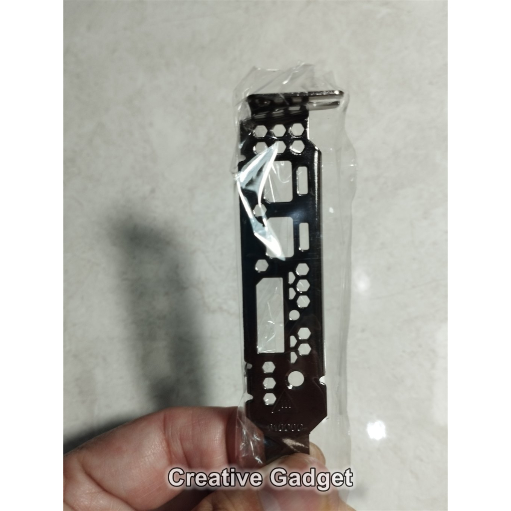 Original Bracket SFF AMD Radeon Pro WX2100 WX3100 Baffle VGA Display Card 610C0G - เอาต์พุต 2 หลุม M