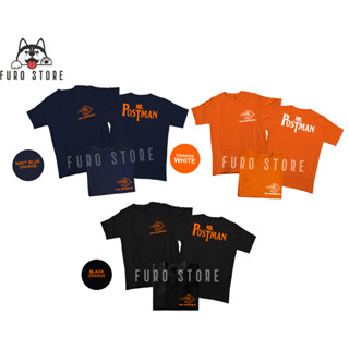 เสื้อแขนสั้น ผ้าฝ้าย ลาย Postman Pos Indonesia ยุค 30s Furo Store