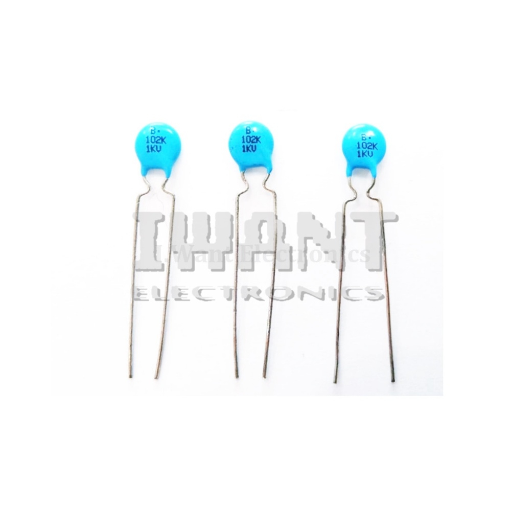 102 1KV ตัวเก็บประจุ 1nF 1KV