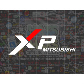 สติกเกอร์ตัด XP Mitsubishi ขนาด 12 ซม. สําหรับรถยนต์