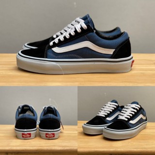 Vans oldskool น้ําเงิน ขาว DT