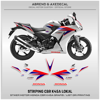 สติกเกอร์ ลายกราฟฟิค CBR K45 สําหรับติดตกแต่งรถจักรยานยนต์ HONDA CBR K45