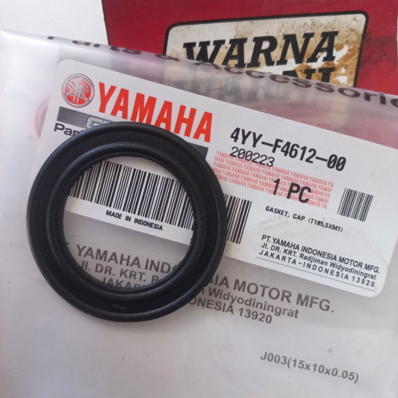 ฝาถังน้ํามันซีล F1ZR Jupiter Z mio sporty nouvo fino soul RX king | 4YY-F4612-00