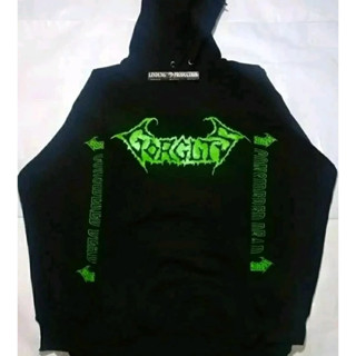 เสื้อกันหนาว มีฮู้ด ลาย Gorguts