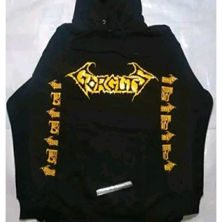เสื้อกันหนาว มีฮู้ด ลาย Gorguts Erosion
