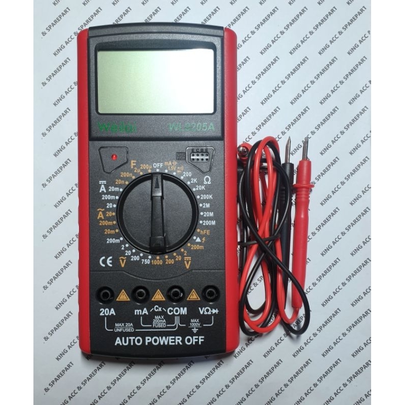 WEILAI WL9205A มัลติฟังก์ชั่นดิจิตอล