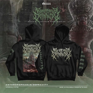 เสื้อกันหนาว มีฮู้ด ลาย Anthropopagus Depravity Apocalypto