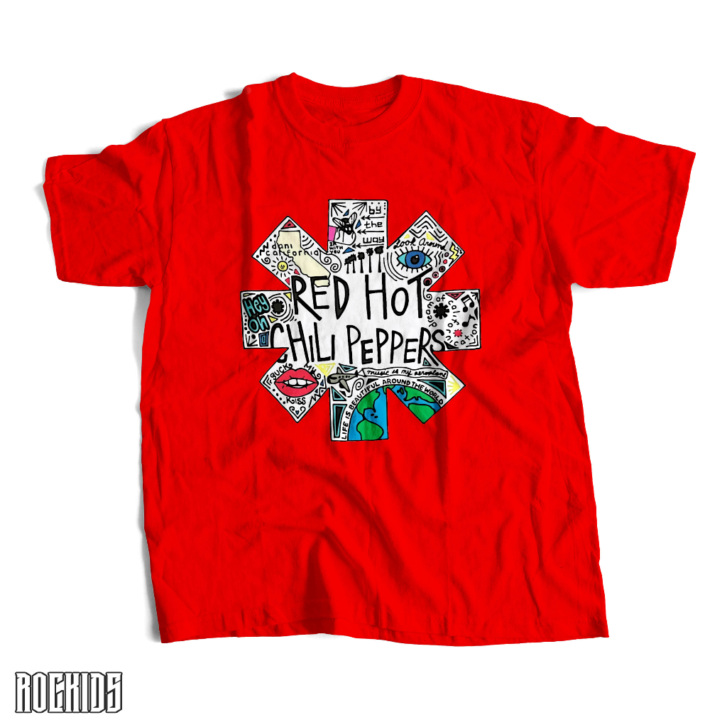 ROCKIDS - RED HOT CHILI PEPPERS - TSHIRT - TEES - KIDSWEAR - BAND T-SHIRT - RED HOT CHILI PEPPERS BA