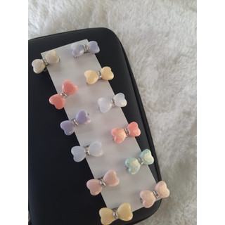 12/6 pcs bros dagu kecil hijab seri love pastel