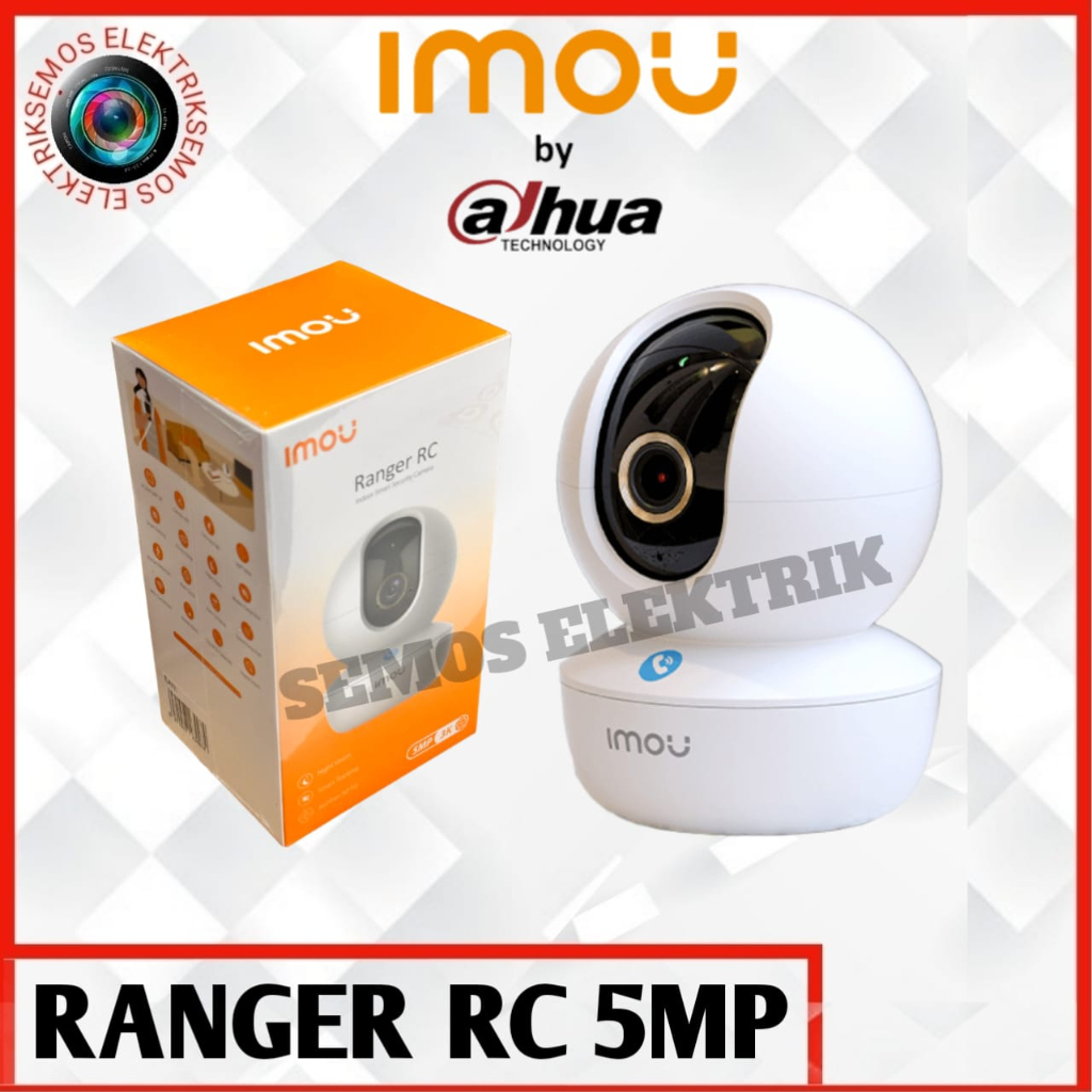 Imou Ranger RC 5MP กล้องวงจรปิด WiFi กล้อง IP กล้อง PTZ ไร้สาย