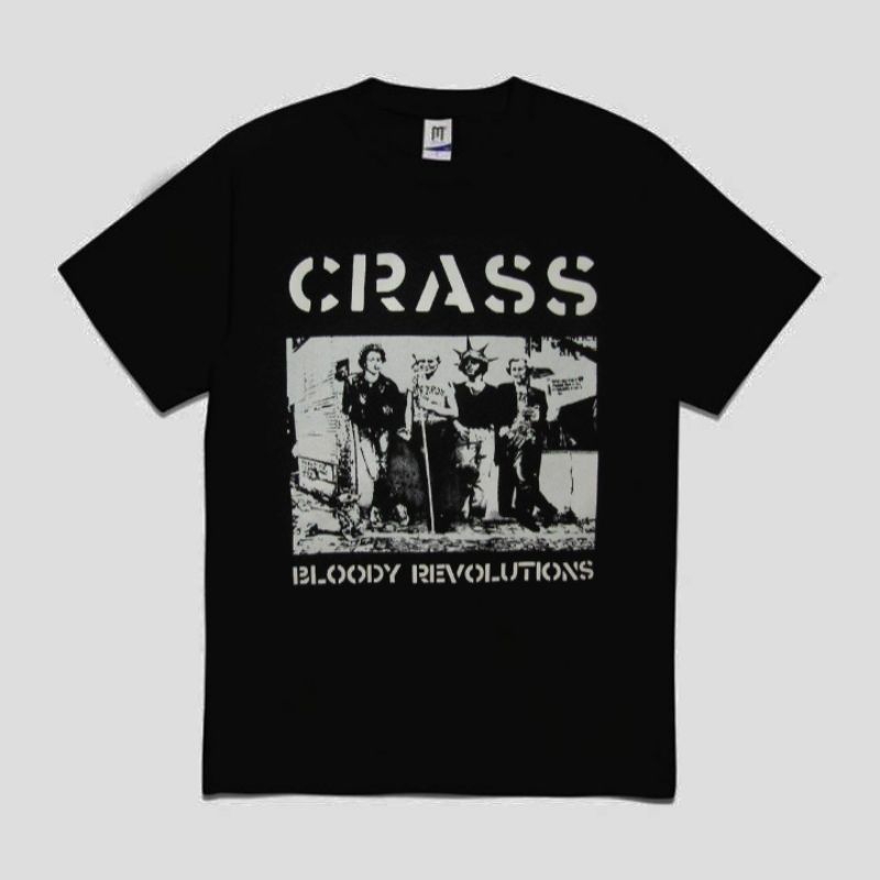 CRYS BLOODY REVOLUTIONS เสื้อยืด/เสื้อยืดวง