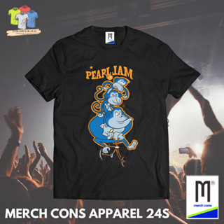 Hmd176 | เสื้อยืด พิมพ์ลาย BAND PEARL JAM TAG MERCHCONS APPAREL | ขนาดด้านนอก