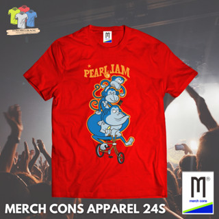 Mmd177 | เสื้อยืด พิมพ์ลาย BAND PEARL JAM TAG MERCHCONS APPAREL | ขนาดด้านนอก