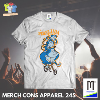 Pmd178 | เสื้อยืด พิมพ์ลาย BAND PEARL JAM TAG MERCHCONS APPAREL | ขนาดด้านนอก