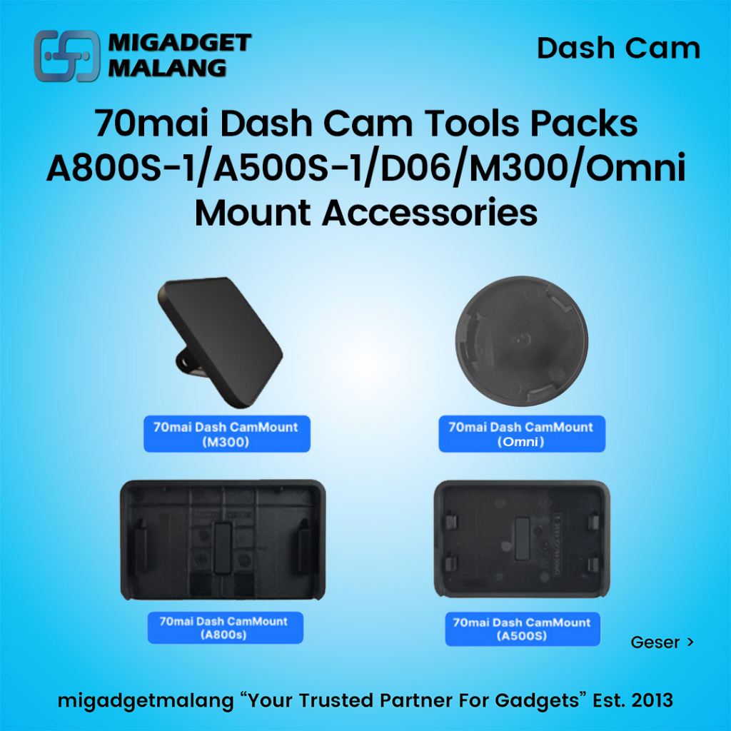 70mai Dash Cam กระเป๋าเครื่องมือ สําหรับ A800S-1 A500S-1 D06 M300