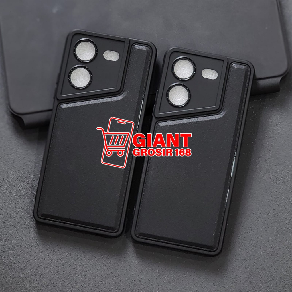 CASE TECNO POVA 5 TECNO POVA 5 PRO CASE TECNO POVA 6 POVA 6 PRO LEATHER PRO CAMERA BLACK SOFTCASE TE