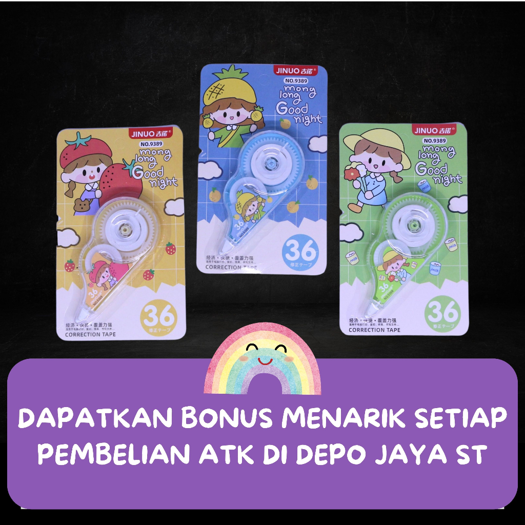 TIP-EX เท่านั้น 4000! เทปลบคําผิด / Tip-ex / เทปลบคําผิด แฟนซี
