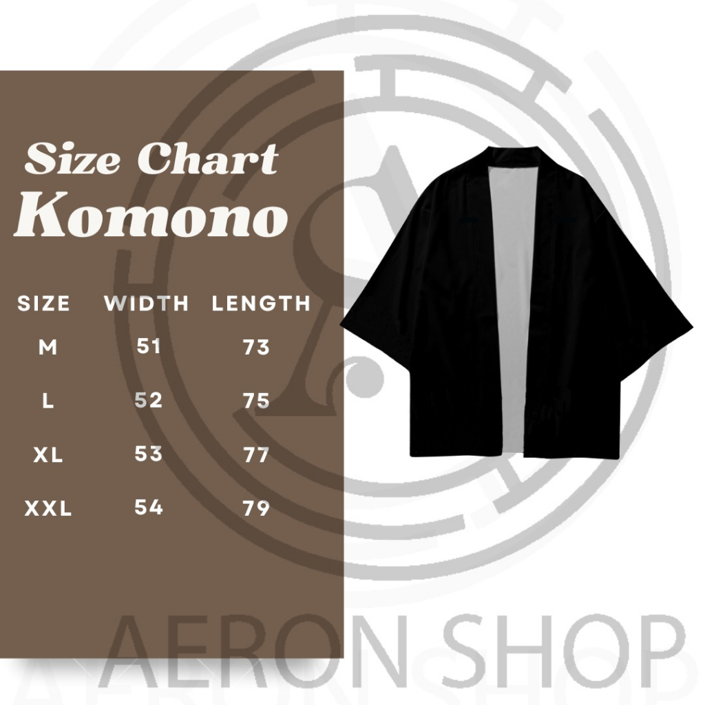 KIMONO CARDINGAN ผู้ชายผู้หญิง CARDINGAN PRINT HAORI