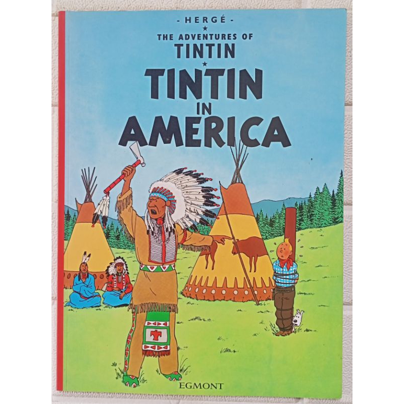 The Adventure of Tintin: Tintin In America (ต้นฉบับ มือสอง พรีเลิฟ)