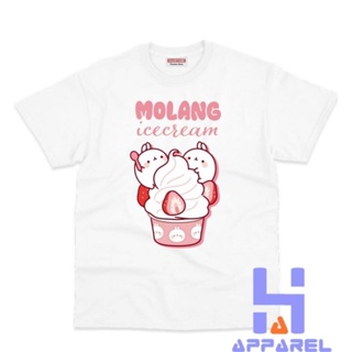 เสื้อยืด ลาย Molang YOUTUBE KIDS สําหรับเด็ก