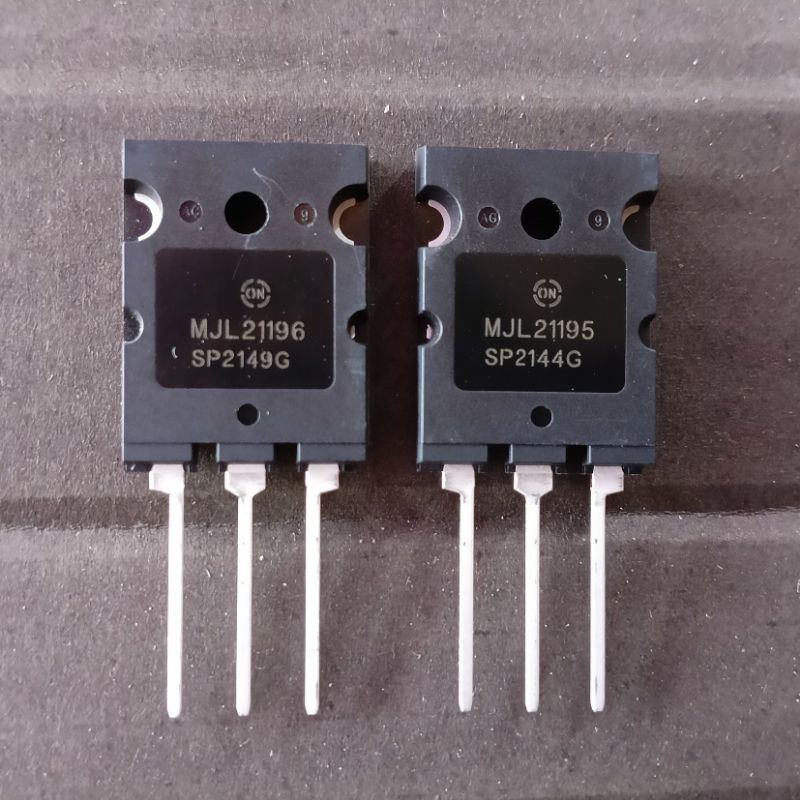 ทรานซิสเตอร์รอบสุดท้าย MJL21195 MJL21196 เดิมบน SEMICONDUCTOR ทรานซิสเตอร์ MJL 21195 21196