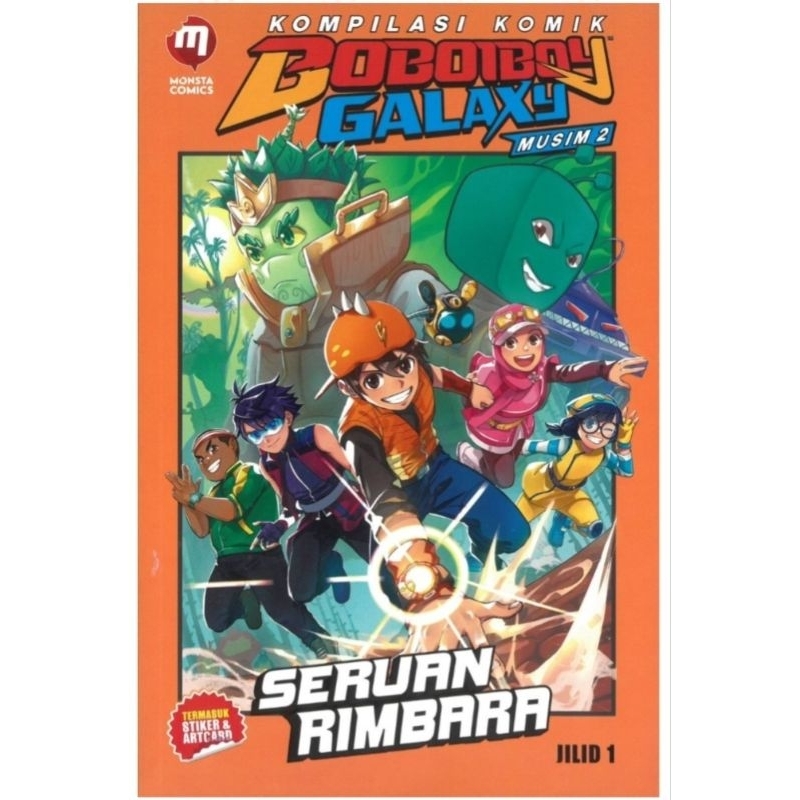 Boboiboy GALAXY Comic Compilation Season 2: Volume 1 - RIMBARA Cry