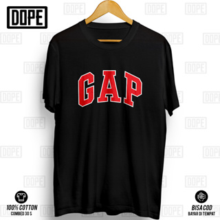 Kaos เสื้อยืดลําลอง ผ้าฝ้าย แขนสั้น พิมพ์ลาย Distro Baju Combed 30s GAAP V4 สําหรับผู้ชาย ผู้หญิง