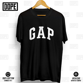 Kaos เสื้อยืดลําลอง ผ้าฝ้าย แขนสั้น พิมพ์ลาย Distro Baju Combed 30s GAAP V1 สําหรับผู้ชาย ผู้หญิง