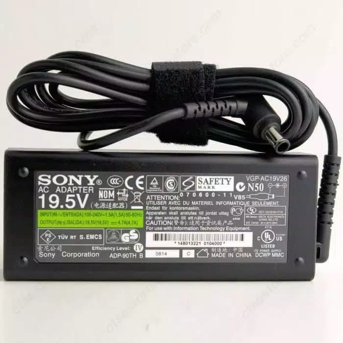 SONY VAIO 19.5V ORIGINAL BPS24 BPS26 BPS13 BPS อะแดปเตอร์ชาร์จแล็ปท็อป
