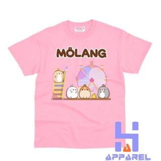 เสื้อยืด ลาย Molang YOUTUBE KIDS สําหรับเด็ก