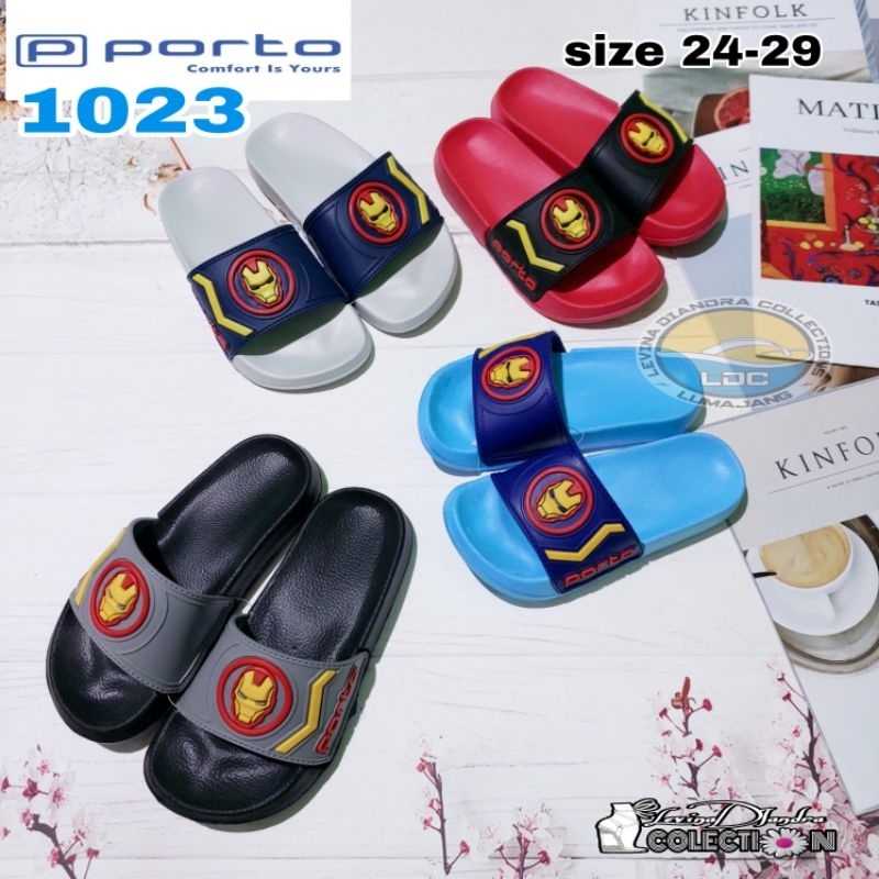 PORTO AVENGER EVA RUBBER BOYS SLIP-ON SANDALS (24-29)