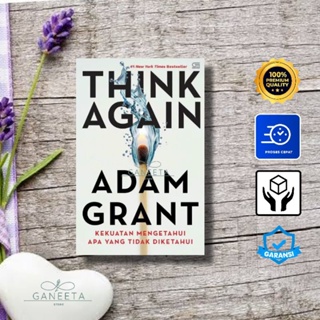 หนังสือ Think Again The Power Of Knowing What Adam Grant Doesnt Know