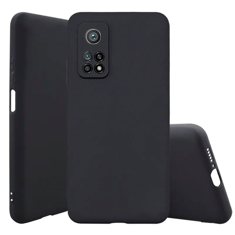 เคส Mi 10T - 10T Pro Softcase BLACK MATTE CAMERA PROTECTION Case Casing Hp Mi 10T - 10T Pro