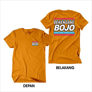 เสื้อยืด พิมพ์ลาย Dekengan Bojo Orasambat Center Distro ไม่ซ้ําใคร