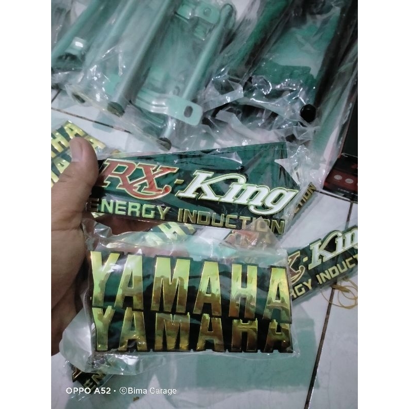 YAMAHA EMBLEM LOGO RX KING EMBLEM LOGO RX KING กล่องแบตเตอรี่