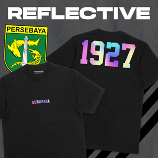 เสื้อยืด พิมพ์ลาย Persebaya Reflective Surabaya สําหรับผู้หญิง