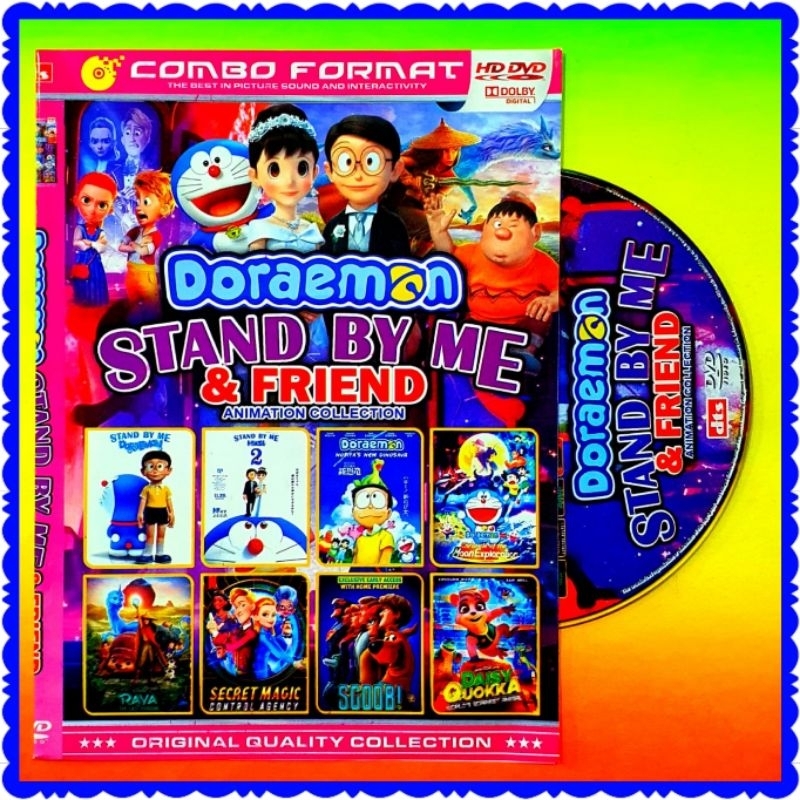 DORAEMON DVD CASSETTE STAND BY ME AND FRIENDS