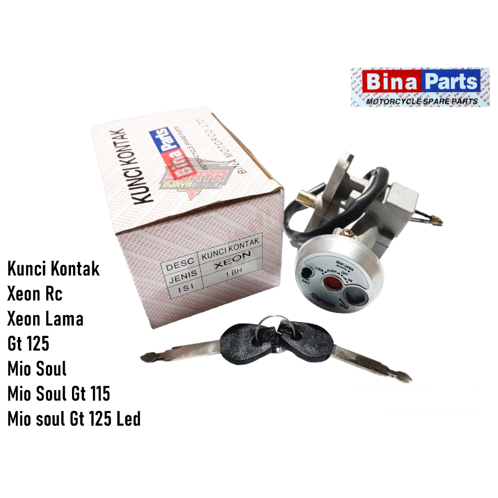 Xeon Rc Xeon Old Gt 125 Mio Soul Gt 115 125 กุญแจจุดระเบิด Led