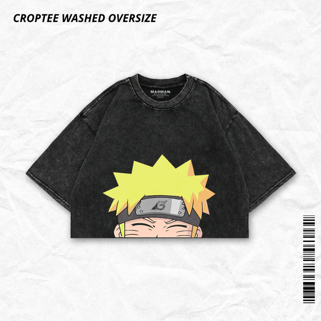 MADMAN Croptee ANIME ล้าง NARUTO "NARUTO" | CRPW PSNRT - 9