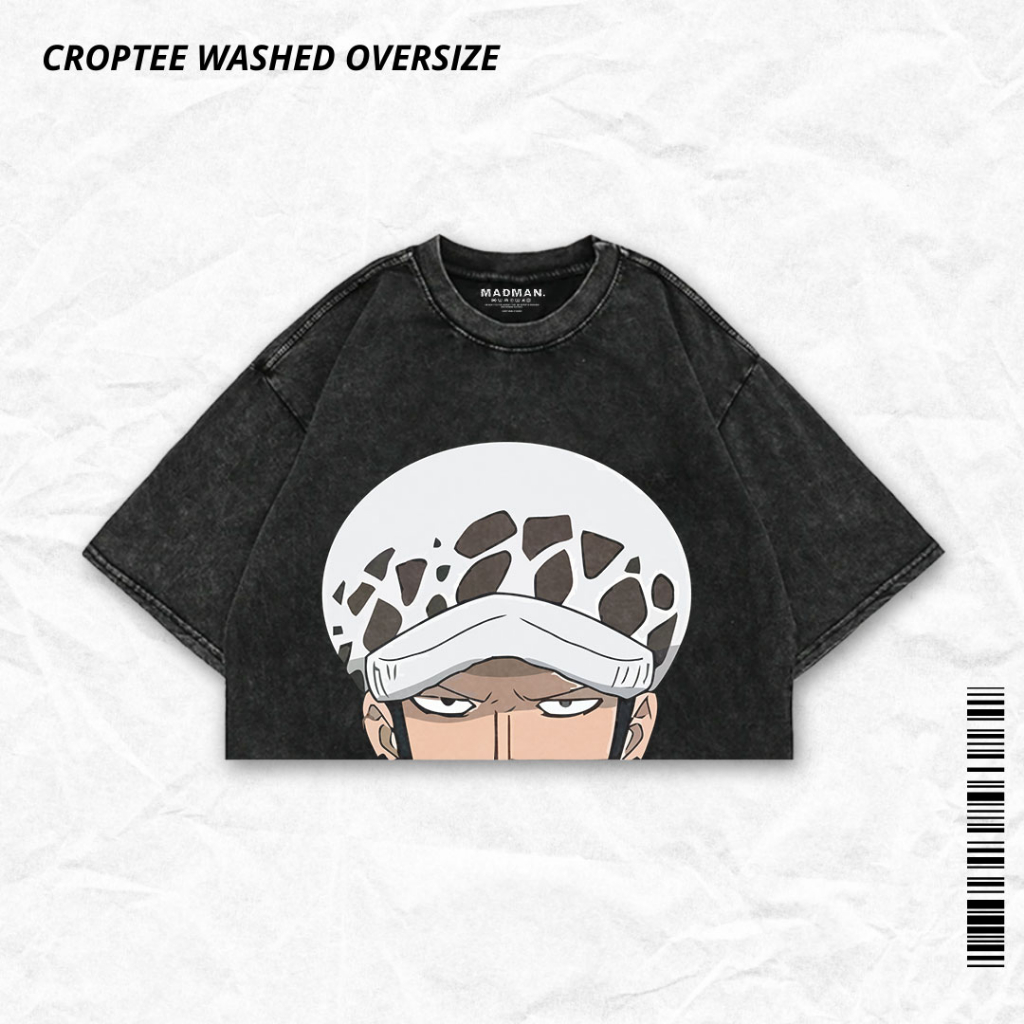 MADMAN Croptee ANIME ล้าง ONE PIECE "TRAFALGAR" | CRPW PSOP - 9