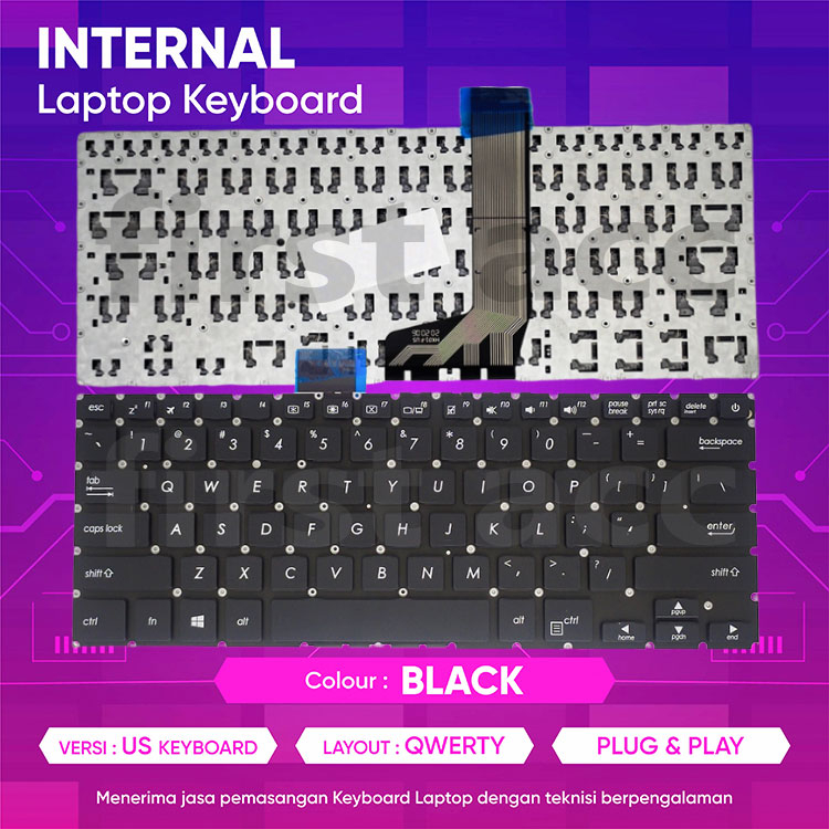 Asus A405B A405U A405 X405U X405UA X405UQ X405UR คีย์บอร์ดใหม่