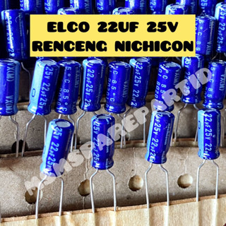 Elco 22UF 25V NICHICON ครบชุด