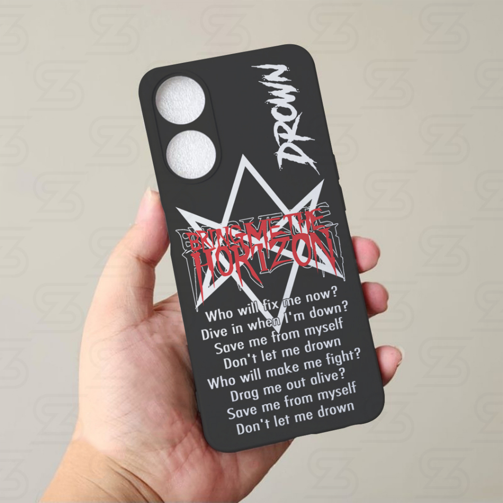 SIZORA OFFICIAL - MT102- เคส HP สําหรับ OPPO A78 4G & 5G PICTURE SOFTCASE HARDPHONE